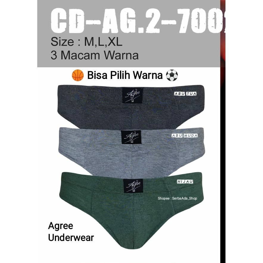 CD Pria Agree AG2 7002 Celana Dalam Cowok Murah