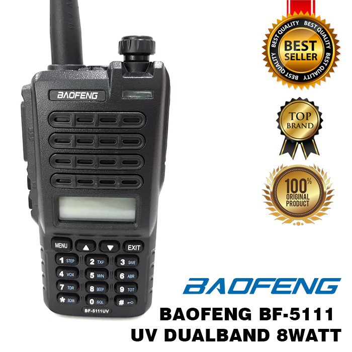 BAOFENG BF5111 UV DUALBAND 8WATT