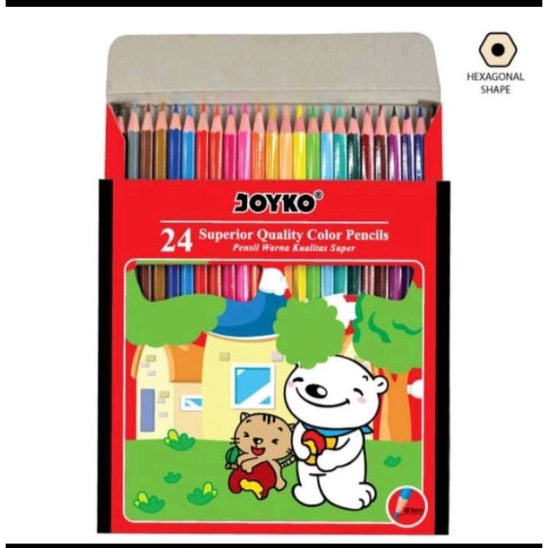 

PENSIL WARNA JOYKO 24WARNA/PENSIL WARNA CP-S24