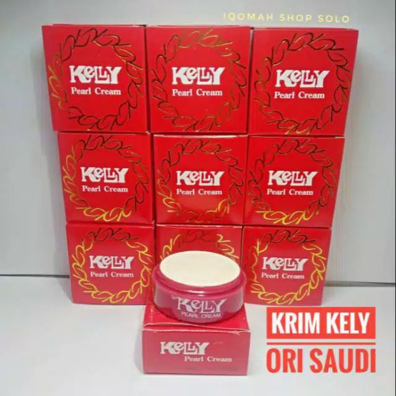 Krim Cream KELLY Original Saudi Bedak Kelly Arab Pearl Cream