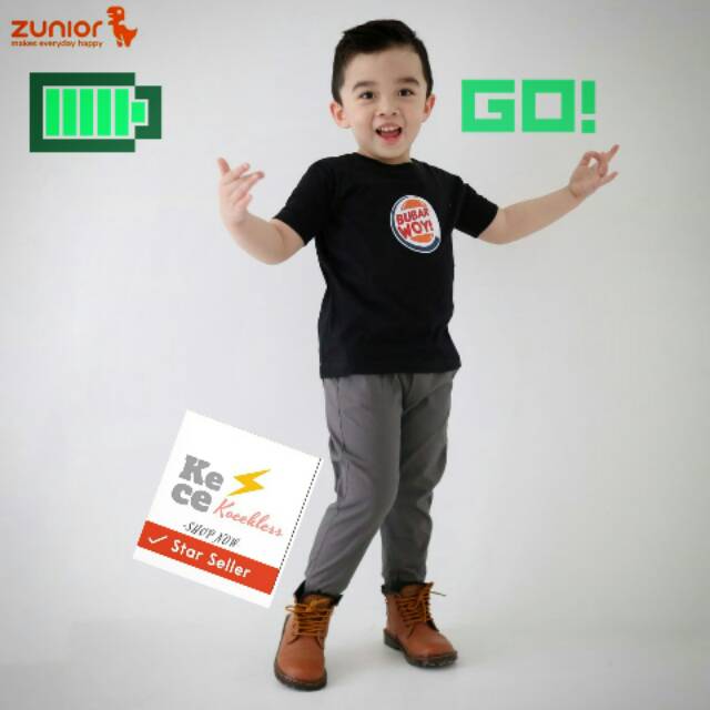 Celana Jogger Anak Premium 1-9 Tahun Zunior