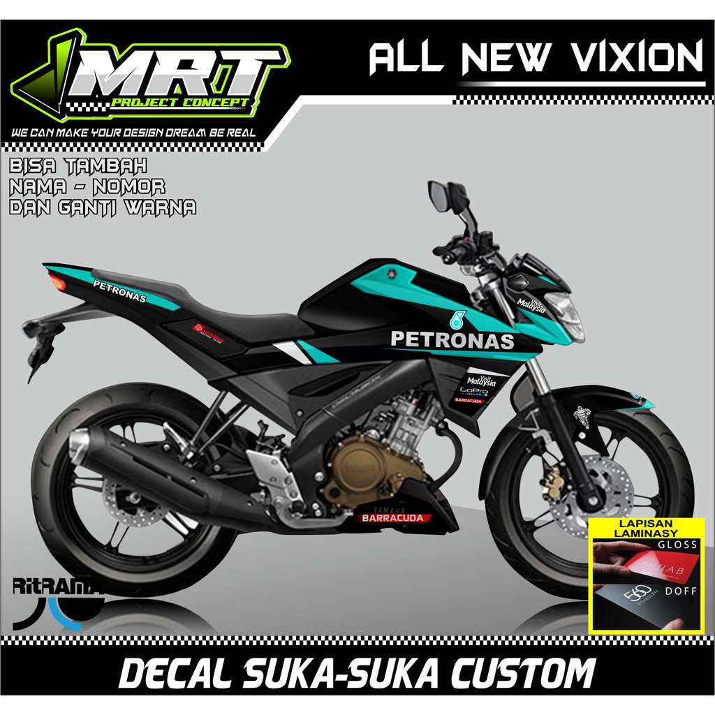 Decal Vixion R Full Body, Decal Sticker Motor Vixion all new R  Full Body