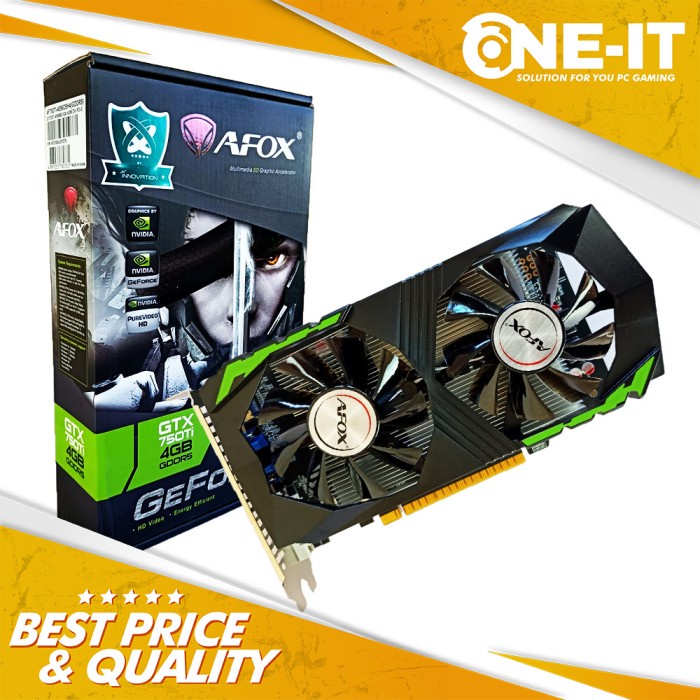 VGA AFOX Geforce GTX 750 TI 4GB GDDR5 128BIT