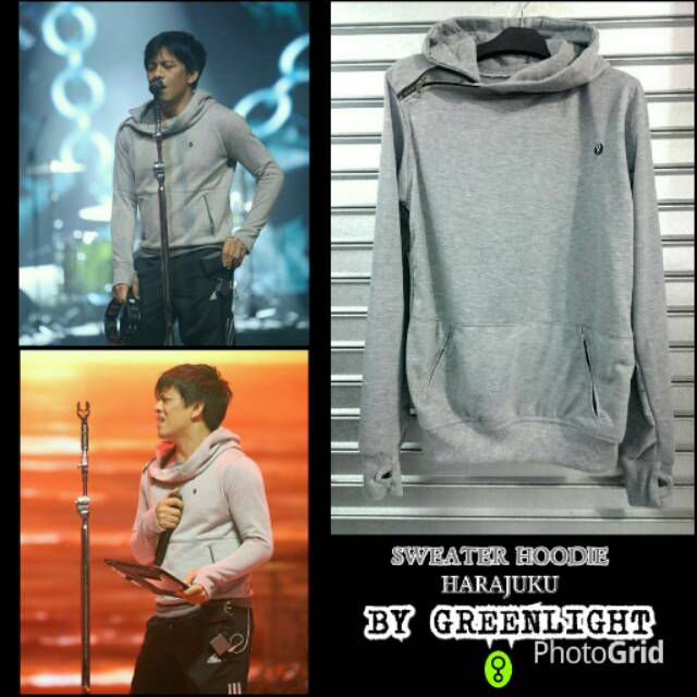 Sweater Hoodie Harajuku Greenlight Ariel