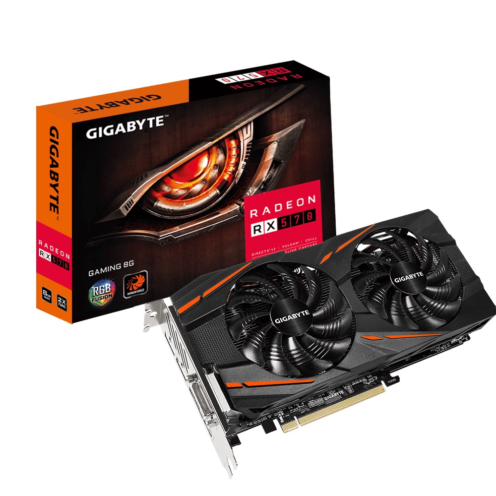 VGA CARD Radeon™ RX 570 GAMING 8G GIGABYTE