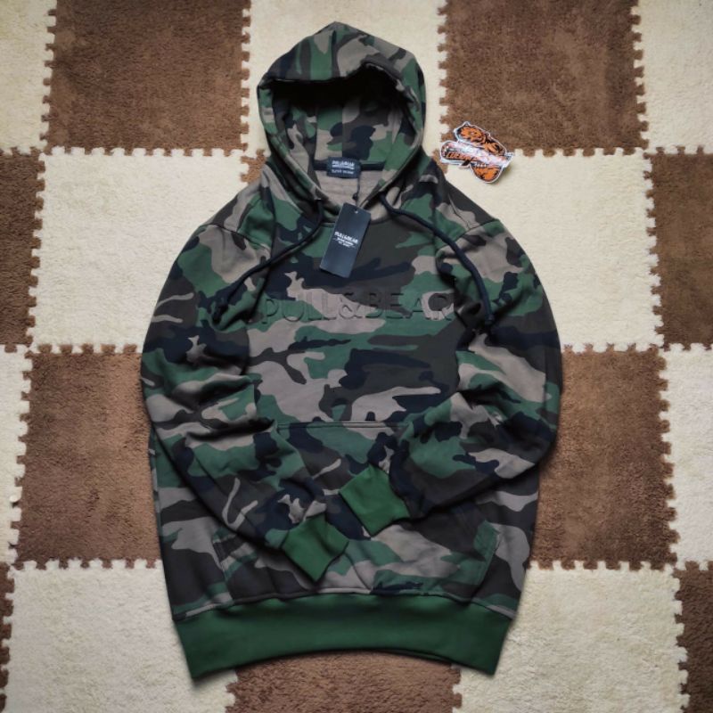 HOODIE PULL & BEAR CAMO