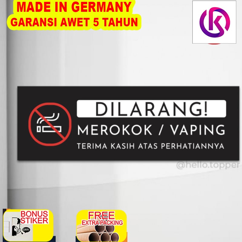 

Murah Sign Akrilik Dilarang Merokok | No SmokingPrinted | Sign Board Akrilik