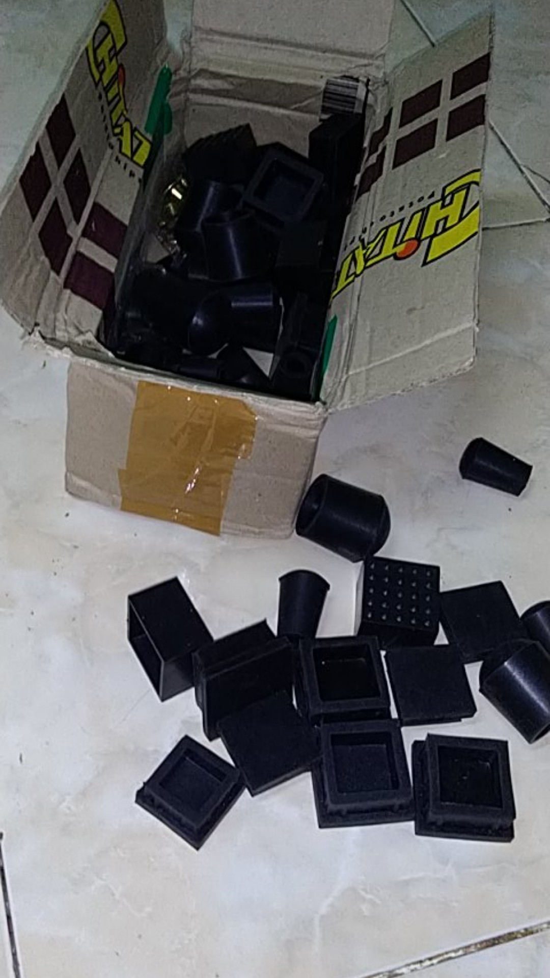 Karet Kaki Kursi Meja Bulat D18 D8 T10 - 15pcs