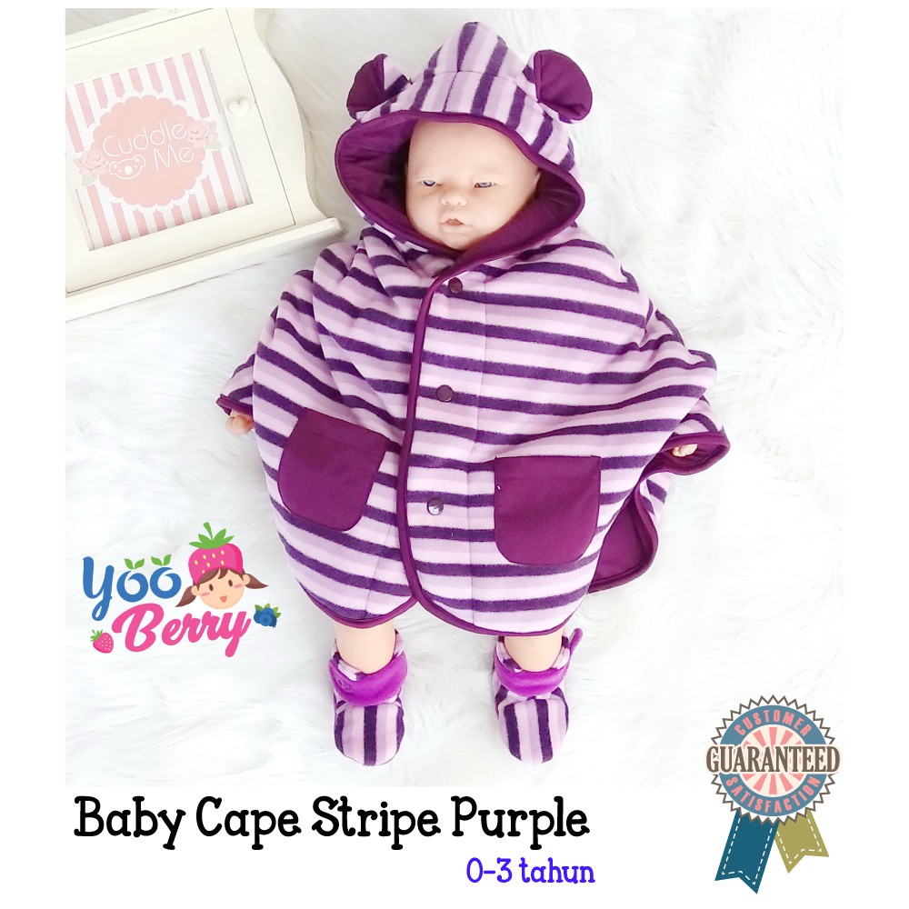 Cuddle Me Baby Cape Jaket Bayi Anak CuddleMe 0-3 Tahun Bolak Balik Baju Hoodie Grosir (1)-Motif R