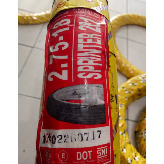 Ban Swallow 275-18 Sprinter Bukan Tubeless
