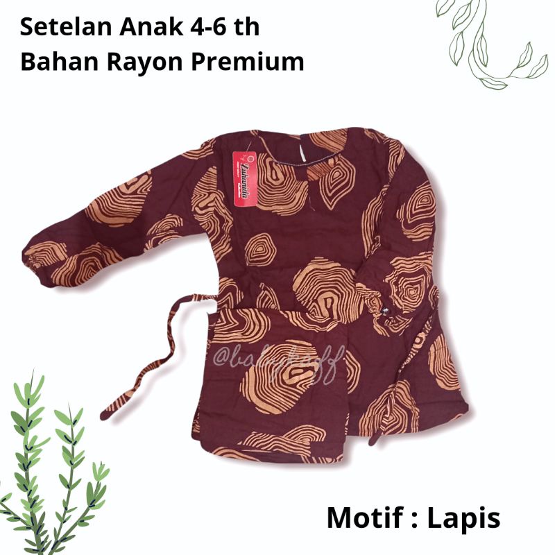 [TERMURAH] Setelan Anak Perempuan Lapis Pita Bunga 4 5 6 tahun PAUD TK Baju Tidur Piyama Daster Set 