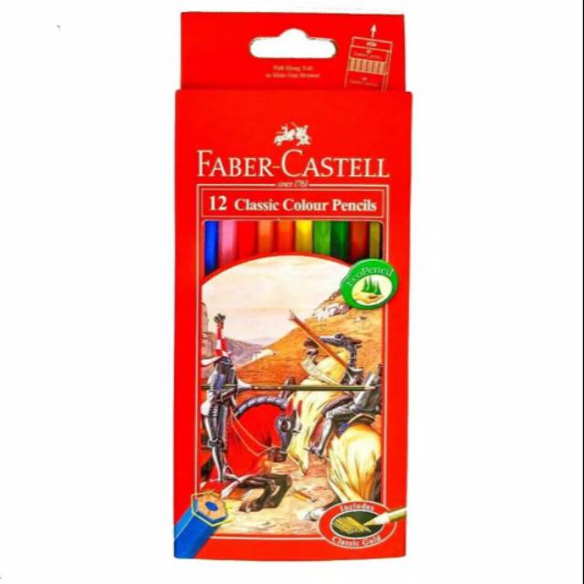 

Pensil Warna Faber Castell 12 Classic Panjang (12 warna)