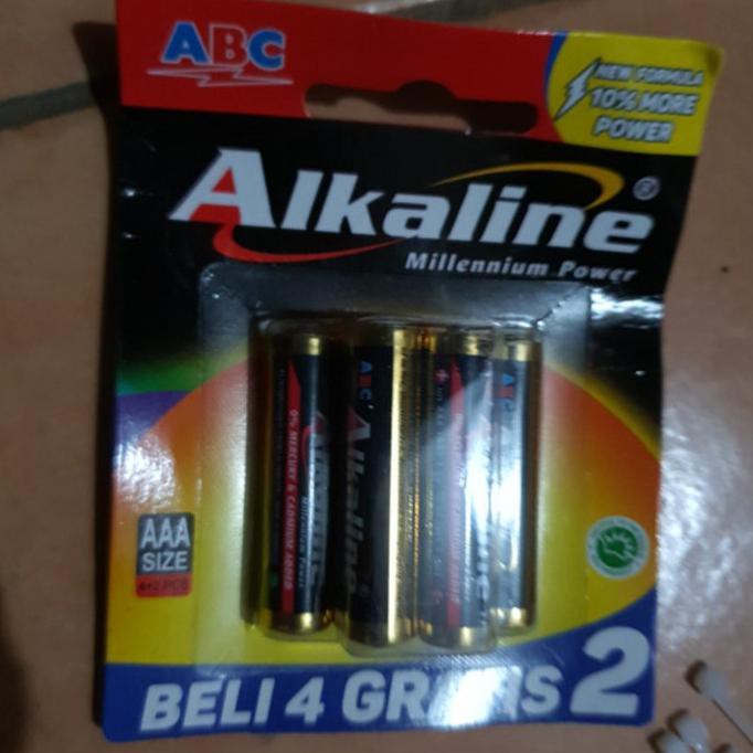 Baterai Abc Alkaline Aaa Isi 7 Pcmja29 Ayo Order