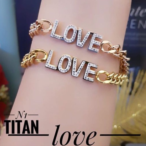 TiTanium gelang wanita p739