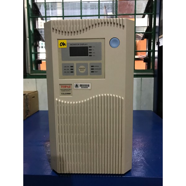 Ups On line Topaz 3000Va Digital + Baterai Baru