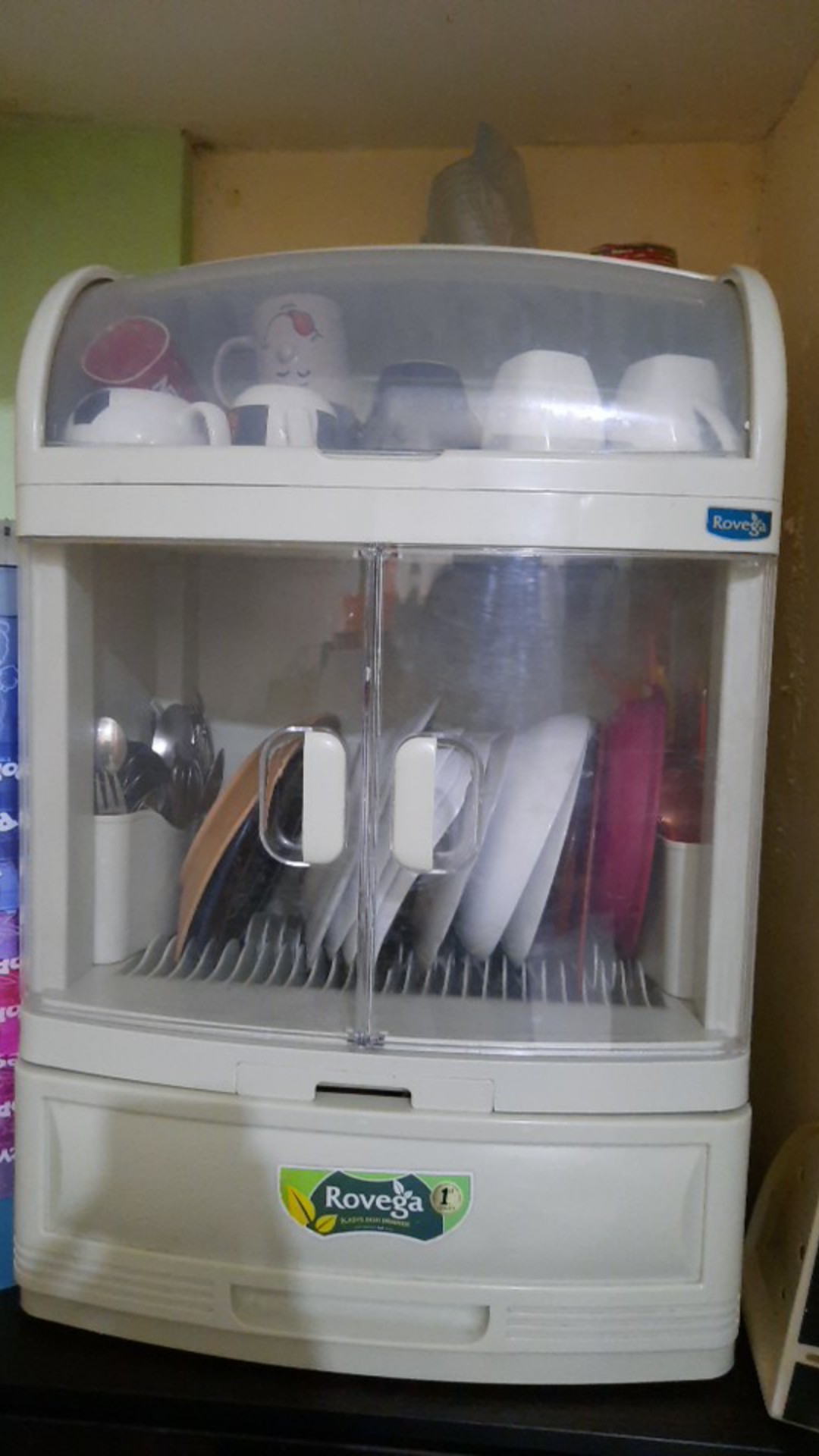 Rak Piring Pladys Rovega Cream