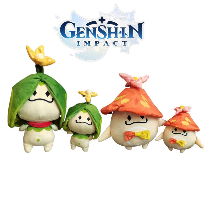 Genshin Impact Sumeru Aranara Plush Cotton Doll Pillow Arama Arataki Itto Tighnari Cosplay Cartoon Props Accessories Game