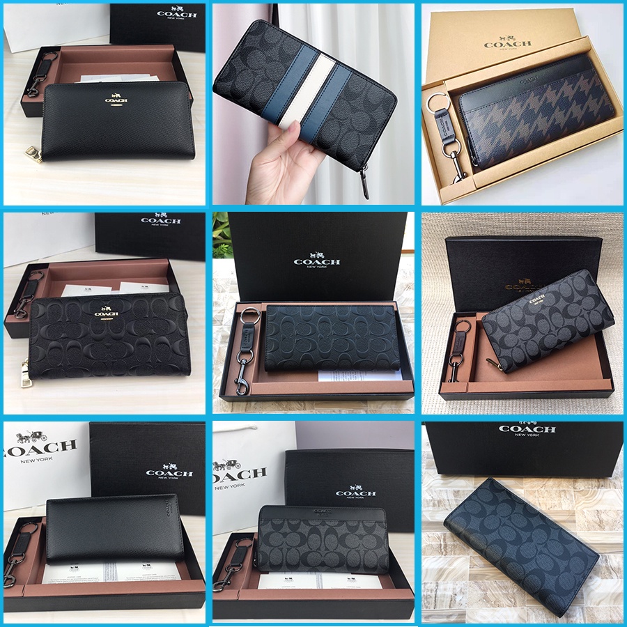 COACH new fashion men's wallet/long wallet/hand wallet
