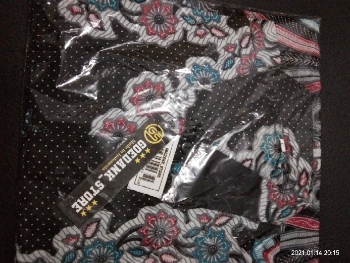 Goedank Store Hrb026 Kenongo Hem Kemeja Batik Pria Katun Primis Premium Halus M L Xl Xxl