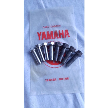 MUR CILINDER HEAD ATAU MUR BLOK COP DRAT 12 YAMAHA RX 100 SUBTITUSI RX S RX KING RX Z YT115 RS100 RS