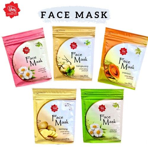 VIVA FACE MASK 30G/centaltrenggalek