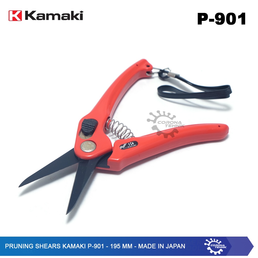 Kamaki P-901 - Pruning Shears - 195 mm - Made In Japan