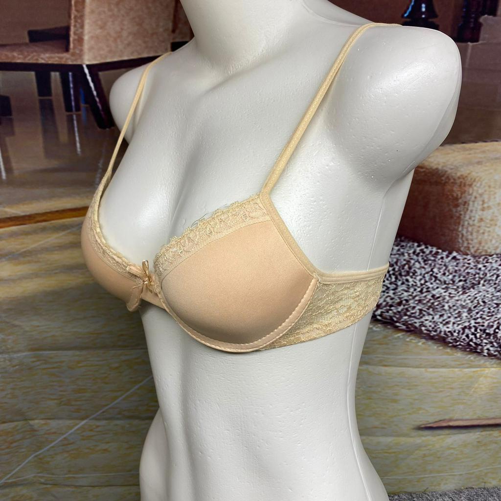 Bra/BH Wanita Import 004 Busa Kawat Soft Cloth Bra Wanita Push Up Pakaian Dalam BH Wanita Tipis Bernapas Gadis Anti-Sag Bra