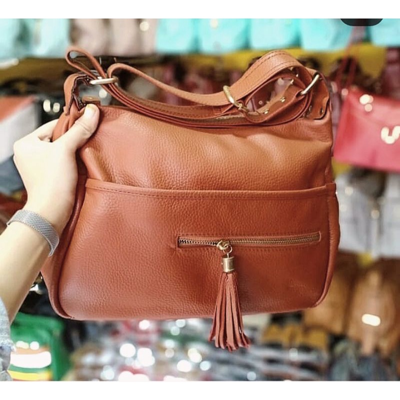 tas papirut garut tas kulit garut tas slempang kulit asli tas kulit original tas slempang wanita