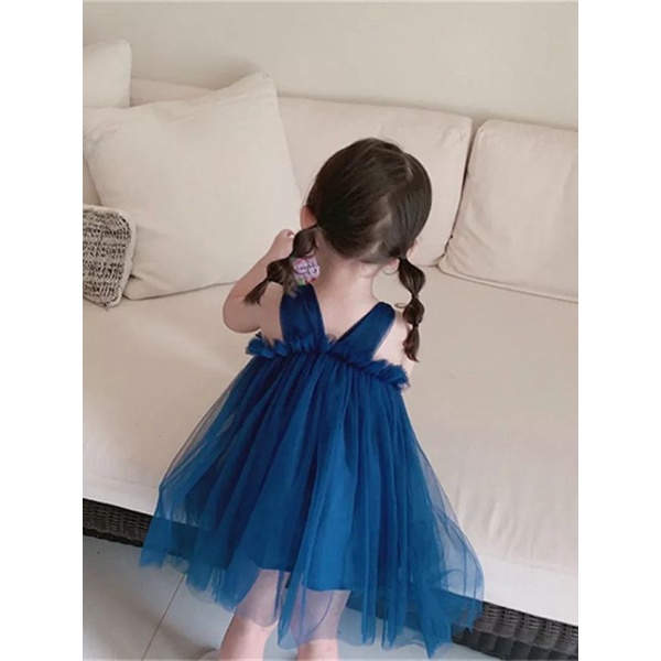 gaun gina lengan V dress bayi neychan