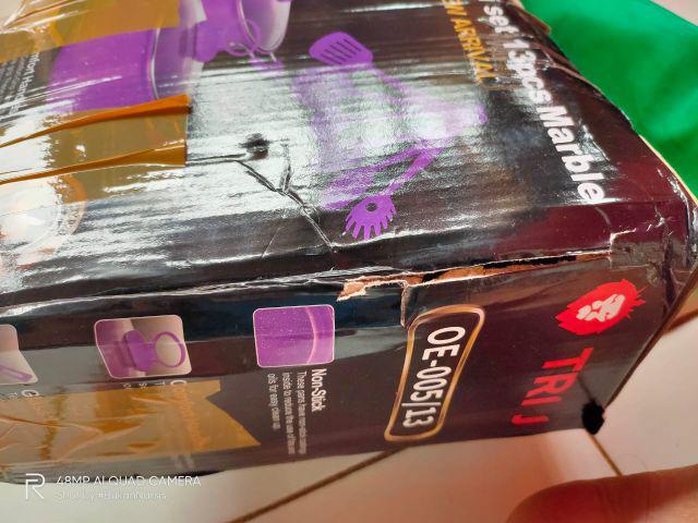 Panci Set 13 Pcs Tri J Bahan Marble Bergaransi