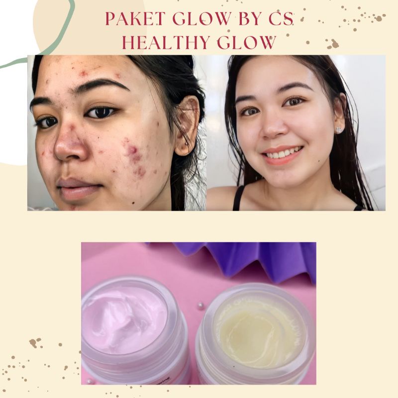 CS healty Glow Series pemutih wajah ampuh