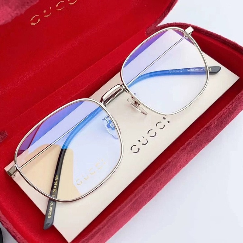 (YUZHU) TERSEDIA &amp; COD Frame Kacamata Anti Radiasit Wanita Korean Gaya Vintage Retro Kaca Mata Anti Biru Eyeglasses