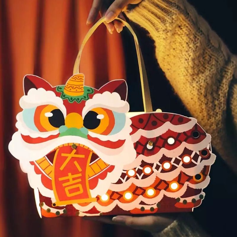 Xsai Cookie Box / Kotak Hamper Makanan Minuman / Packaging Hampers Imlek 2022