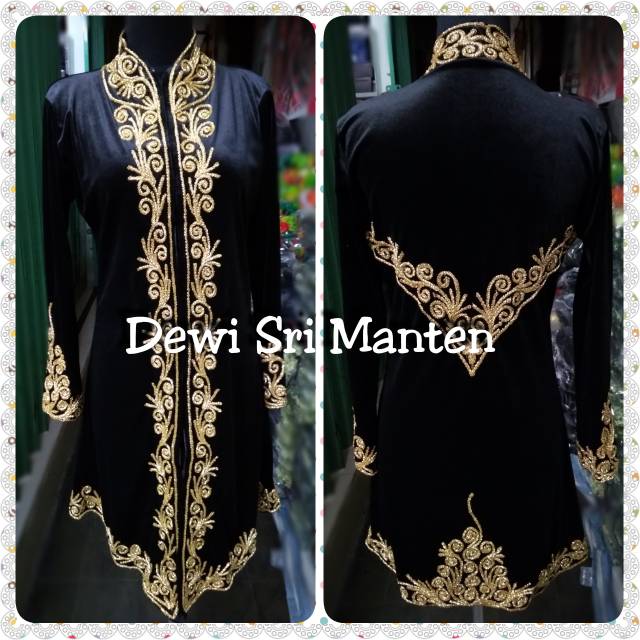 Kebaya bludru