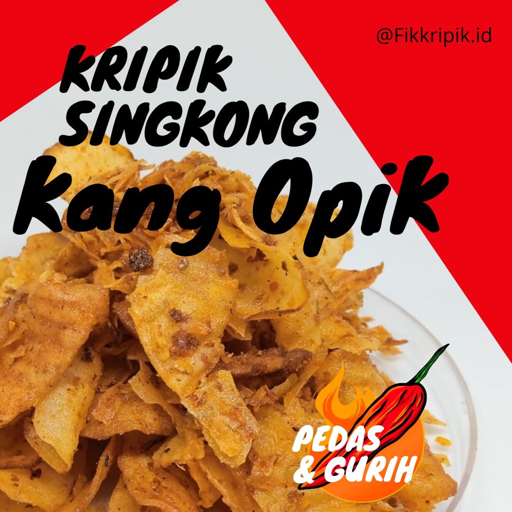 

keripik singsong pedas&gurih