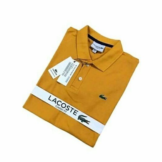 New baju kaos kerah polo shirt pria lengan pendek lacoste