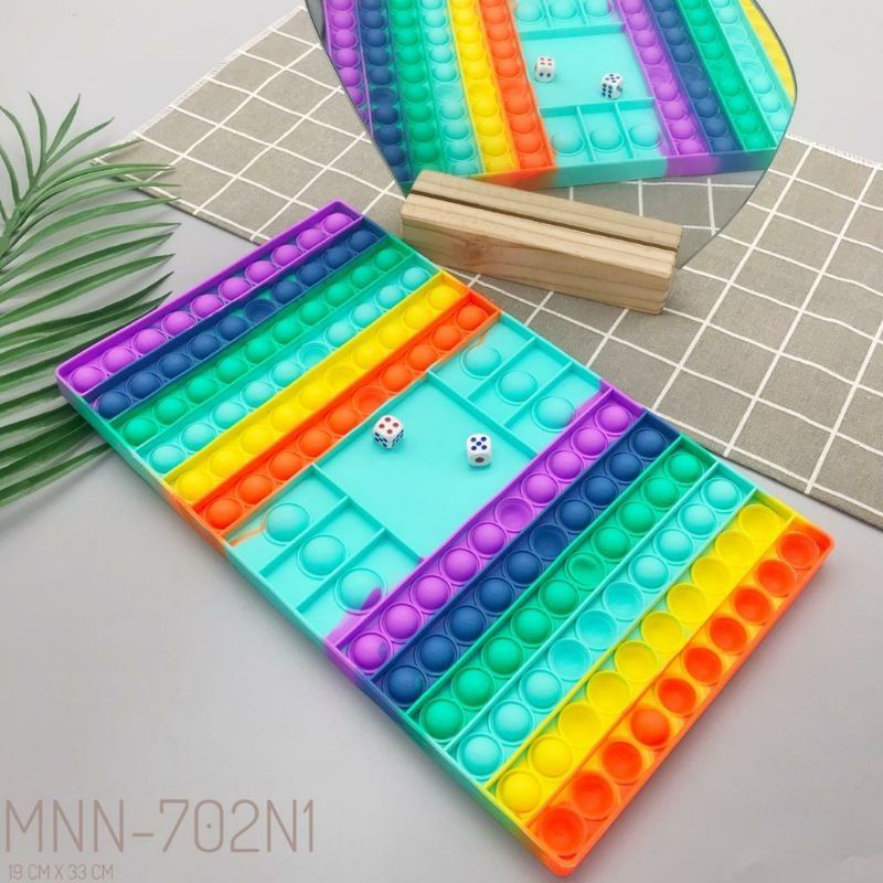 ❤️SUPER JUMBO❤️POP IT KOTAK RAINBOW DADU MURAH,POP IT BIG SIZE,POP IT JUMBO KOTAK RAINBOW DADU