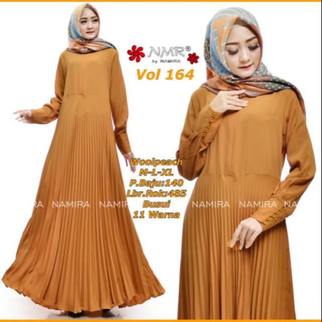 Gamis plisket NMR by Namira Plvvg