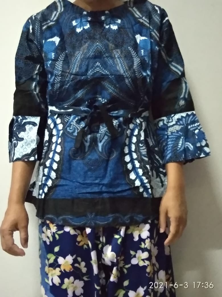 Trolis Size M L Flash Sale Grosir Grup Batik Wanita Atasan Cewek Remaja Modern Grupall Trolistore