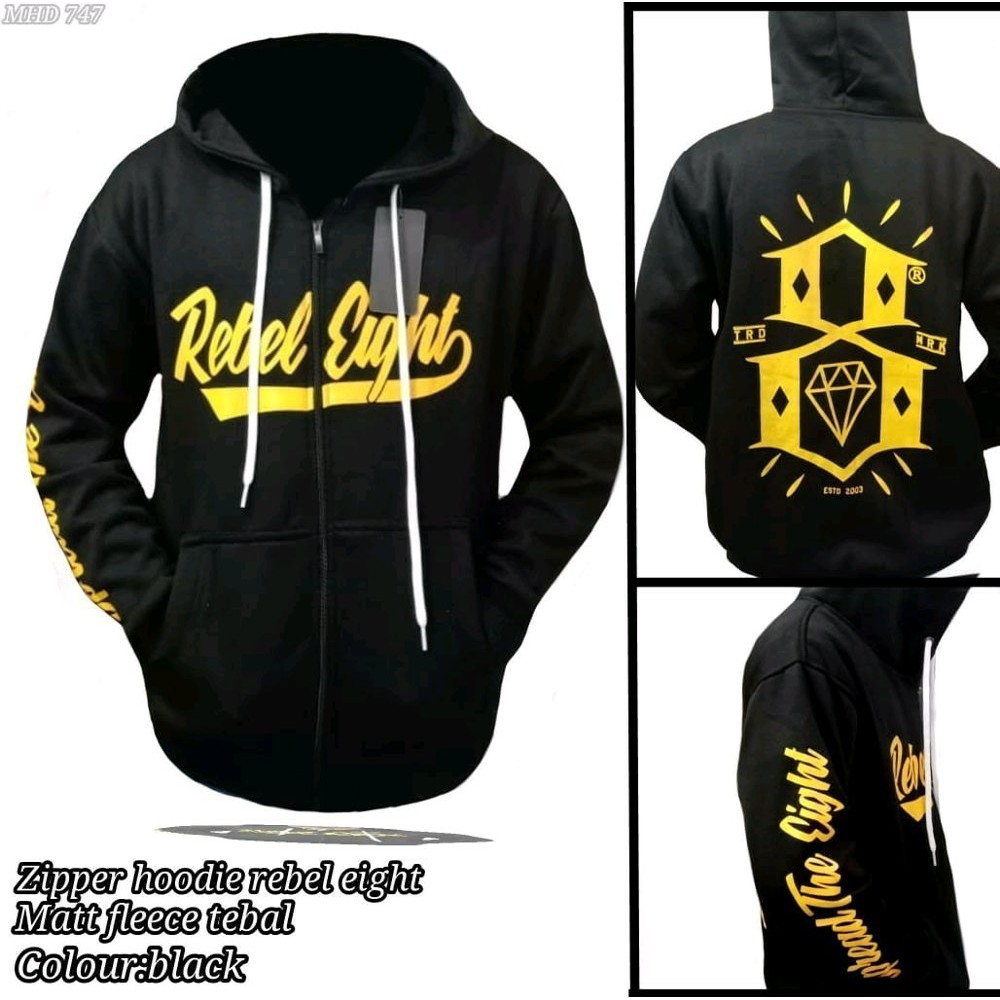 JAKET HOODIE REBEL EIGHT