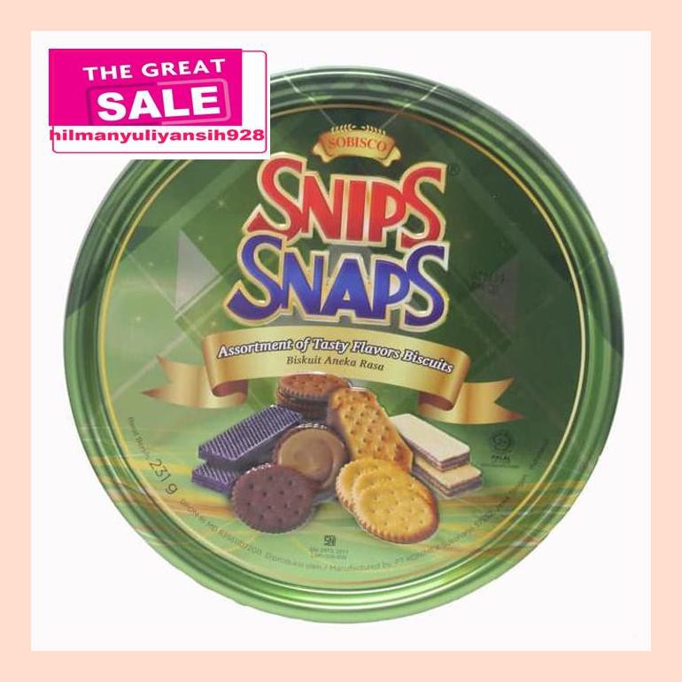 

S50Mra Snip Snaps Assorted Kaleng 231 Gr 1+1 Ret05Vh
