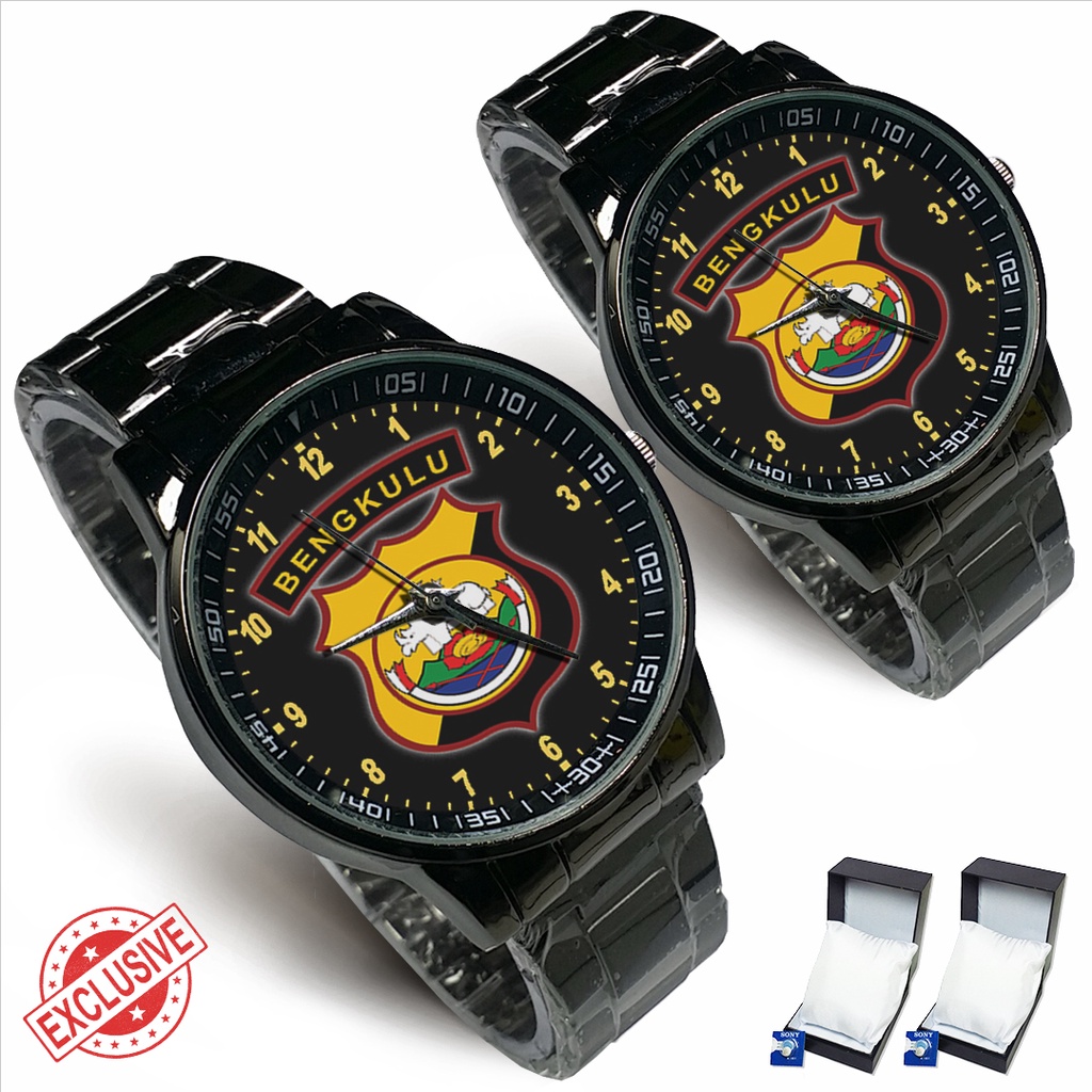 Jam Tangan Rantai Couple POLDA BENGKULU (Keren)