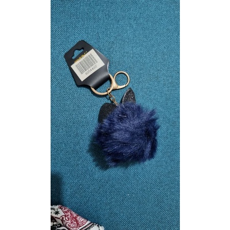 Keychain Bulu Gantungan Tas Kunci Bulu Lucu