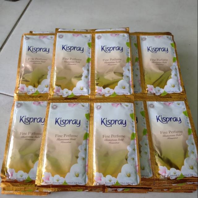 KISPRAY GOLD SACHET PER PCS 11ML