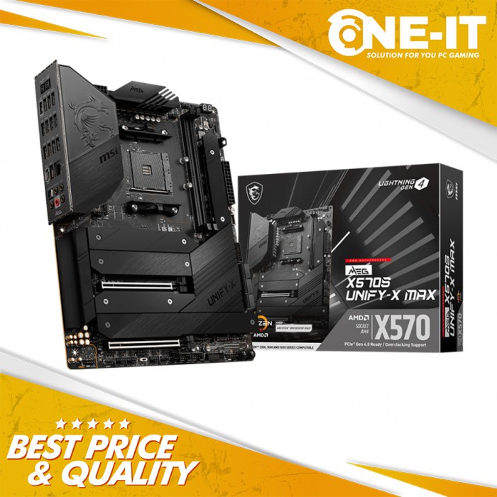 Jual Motherboard MSI MEG X570S UNIFYX MAX AM4 AMD X570 Shopee Indonesia