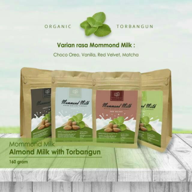 

Mommond Milk Almond Milk with torbangun : pelancar asi booster l ncll