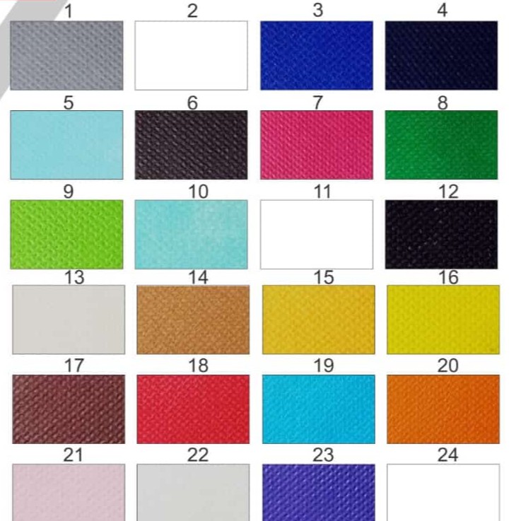 KAIN FURING SPUNBOND HITAM & PUTIH GRAMASI 100