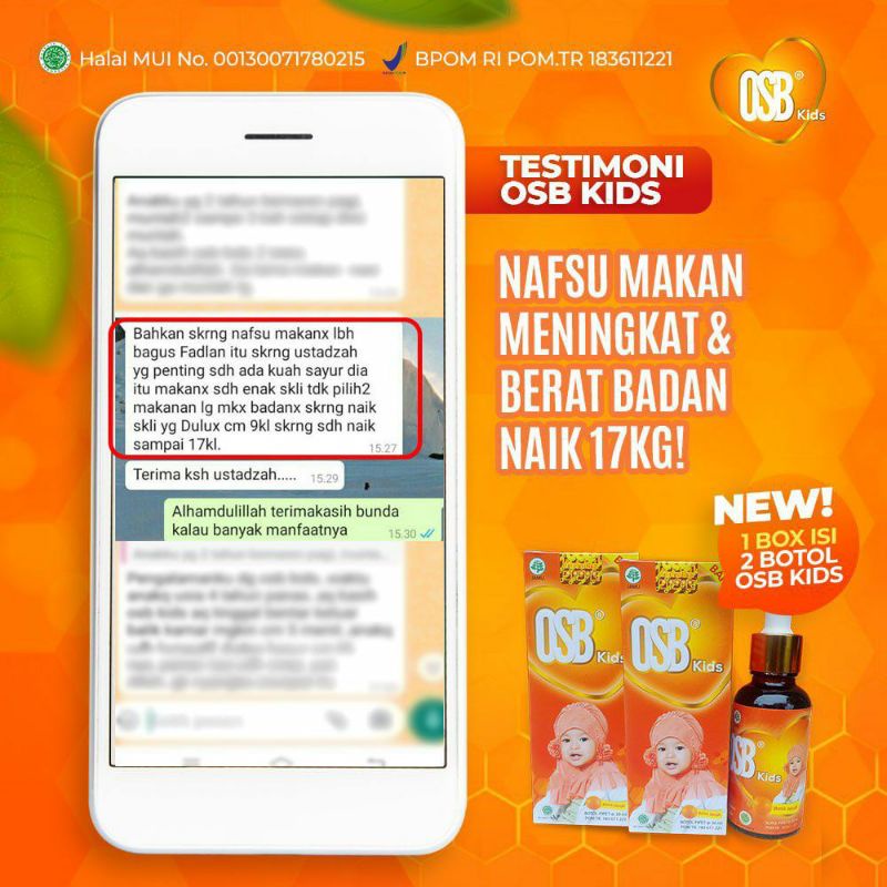 Herbal OSB Vit anak ( vitamin otak )