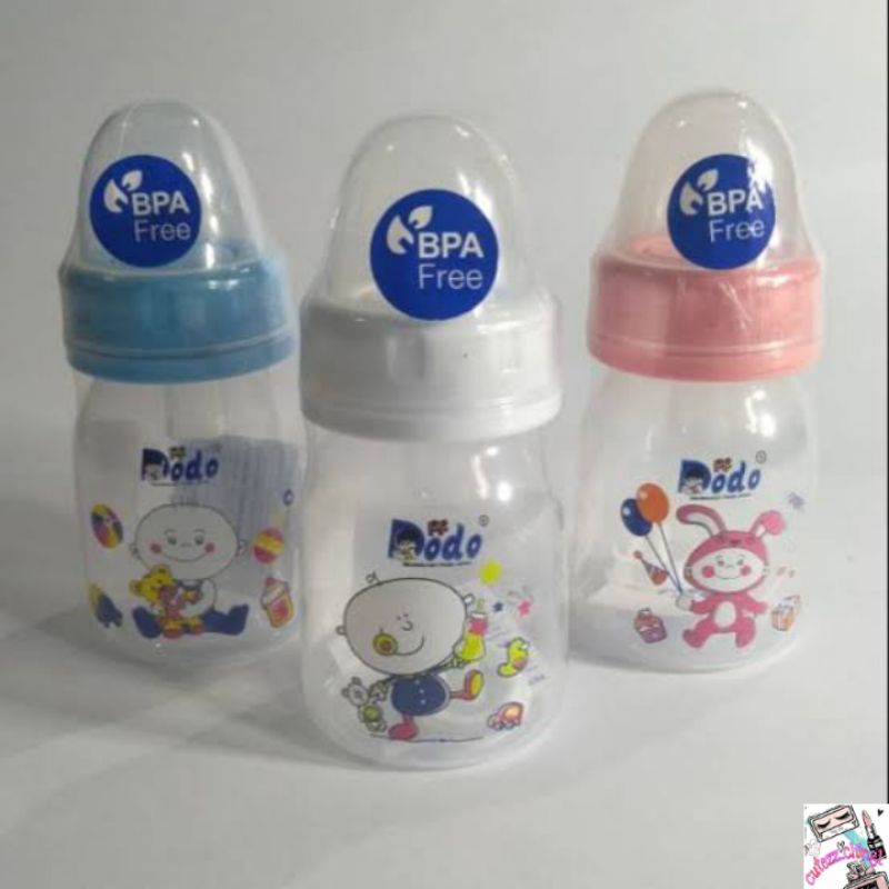 ☃️Cutezz_ching1☃️Dodo Botol Susu Eko 2 OZ 60ml - Botol Susu Anak