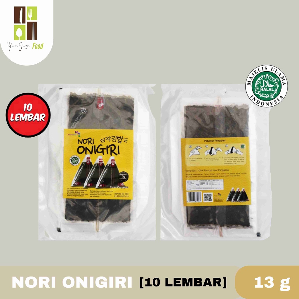 NORI ONIGIRI | NORI WRAPPER KHUSUS BUNGKUS NORI TRIANGLE / SUSHI NORI